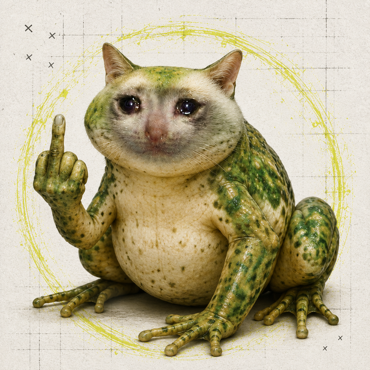 CatFrog — the frog-cat hybrid flipping CASHCAT